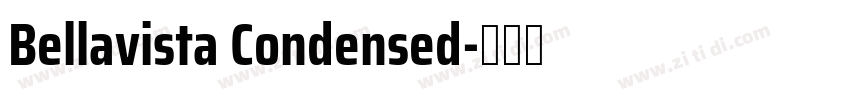 Bellavista Condensed字体转换